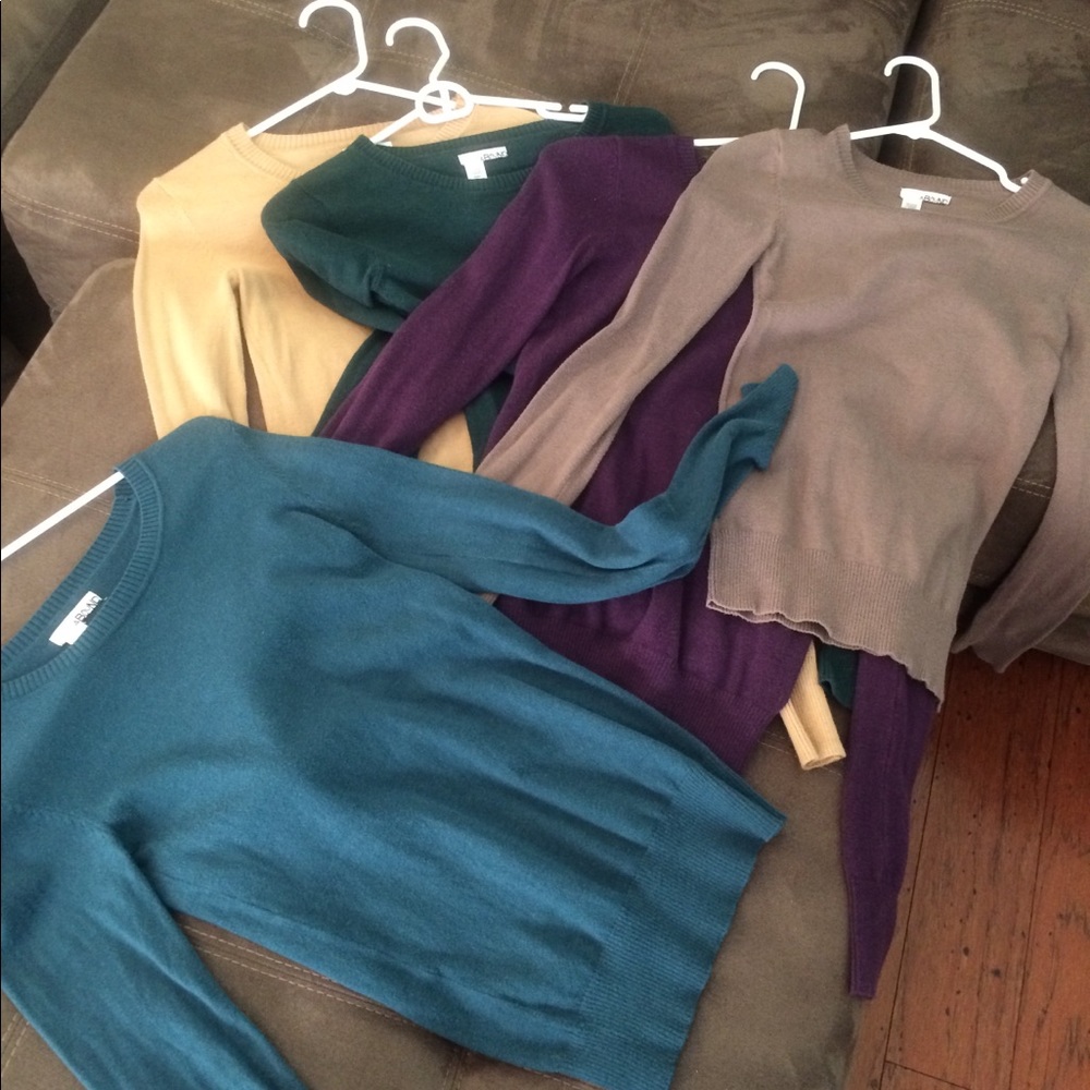 5 Abound Long Sweaters Size Small